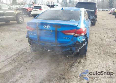 2017 Hyundai Elantra Limited z USA, uszkodzony, nr VIN KMHD84LF3HU358629